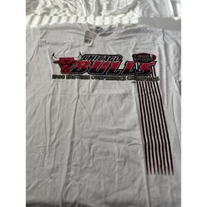 Vintage 1993 NBA Finals Chicago Bulls Threepeat World Champs T Shirt XL